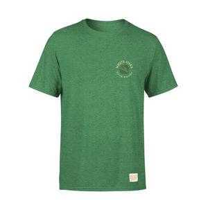 Retro Brand Short Sleeve T-Shirt Green