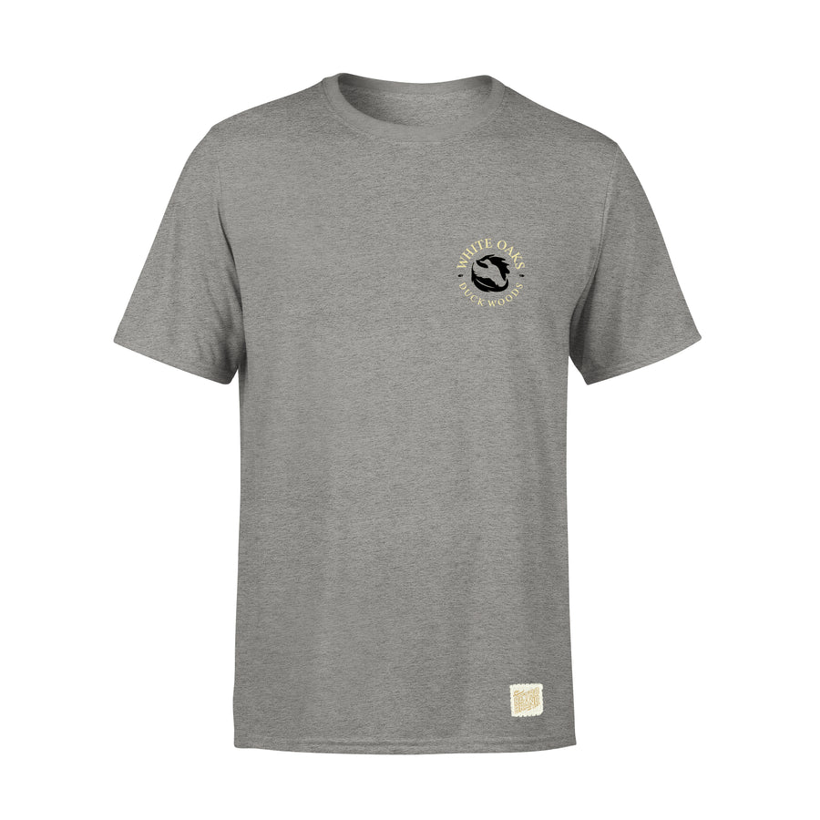 Retro Brand Short Sleeve T-Shirt Gray